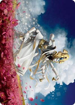 Myojin of Blooming Dawn Art Card trading card from Art Series: Kamigawa: Neon Dynasty Myojin of Blooming Dawn Art Card - Art Series: Kamigawa: Neon Dynasty Magic: The Gathering trading card