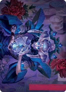 Tameshi, Reality Architect Art Card (36/81) - Art Series: Kamigawa: Neon Dynasty Magic: The Gathering trading card