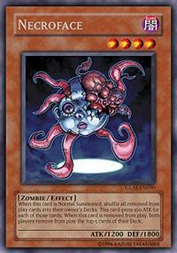 Necroface - Gladiator's Assault YuGiOh trading card