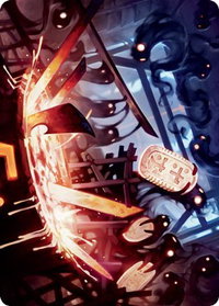 Smoke Spirits' Aid Art Card - Art Series: Kamigawa: Neon Dynasty (ASNEO) #41 - Special Magic: The Gathering Trading Card