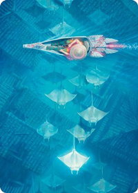 Discover the Impossible Art Card - Art Series: Kamigawa: Neon Dynasty (ASNEO) #43 - Special Magic: The Gathering Trading Card