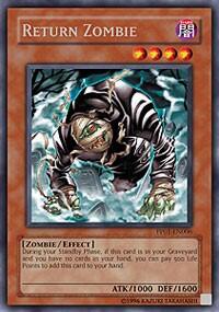 Return Zombie - Premium Pack 1 (PP01) #PP01-EN006 - Secret Rare YuGiOh Trading Card