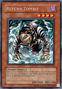 Return Zombie - Premium Pack 1 YuGiOh trading card