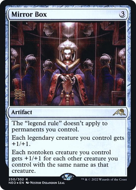 Mirror Box - Prerelease Cards Magic: The Gathering trading card