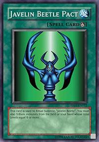 Javelin Beetle Pact - Premium Pack 1 YuGiOh trading card