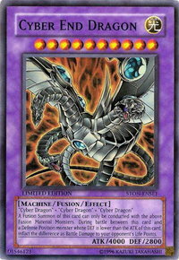 Cyber End Dragon - Strike of Neos (STON) #STON-ENSE1 - Super Rare YuGiOh Trading Card