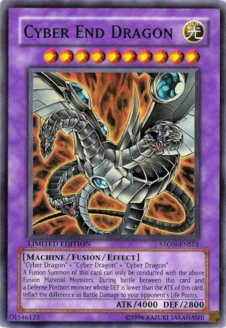 Cyber End Dragon - Strike of Neos YuGiOh trading card