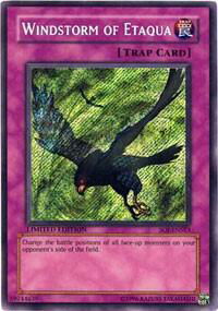 Windstorm of Etaqua - Shadow of Infinity (SOI) #SOI-ENSE3 - Secret Rare YuGiOh Trading Card