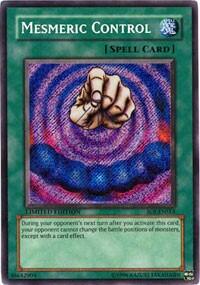 Mesmeric Control - Shadow of Infinity (SOI) #SOI-ENSE4 - Secret Rare YuGiOh Trading Card