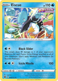 Eiscue - SWSH09: Brilliant Stars (SWSH09) #044/172 - Rare Pokémon Trading Card