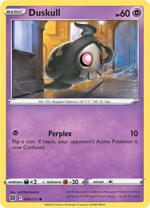 Duskull - SWSH09: Brilliant Stars (SWSH09) #060/172 - Common Pokémon Trading Card