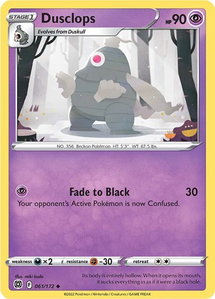 Dusclops - SWSH09: Brilliant Stars (SWSH09) #061/172 - Uncommon Pokémon Trading Card