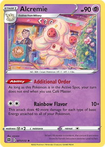 Alcremie - SWSH09: Brilliant Stars (SWSH09) #071/172 - Rare Pokémon Trading Card
