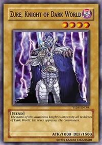 Zure, Knight of Dark World - Starter Deck: Syrus Truesdale (YSDS) #YSDS-EN008 - Common / Short Print YuGiOh Trading Card
