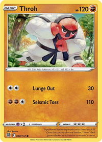 Throh - SWSH09: Brilliant Stars (SWSH09) #080/172 - Common Pokémon Trading Card