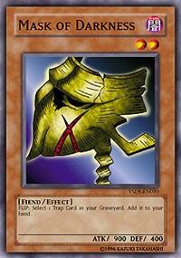 Mask of Darkness - Starter Deck: Syrus Truesdale (YSDS) #YSDS-EN010 - Common / Short Print YuGiOh Trading Card