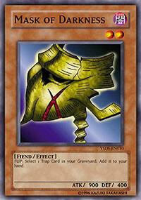 Mask of Darkness - Starter Deck: Syrus Truesdale YuGiOh trading card
