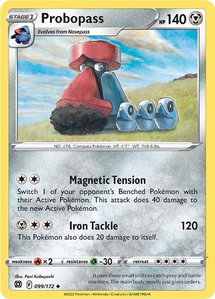 Probopass - SWSH09: Brilliant Stars (SWSH09) #099/172 - Uncommon Pokémon Trading Card