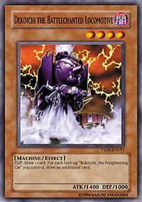 Dekoichi the Battlechanted Locomotive - Starter Deck: Syrus Truesdale (YSDS) #YSDS-EN011 - Common / Short Print YuGiOh Trading Card