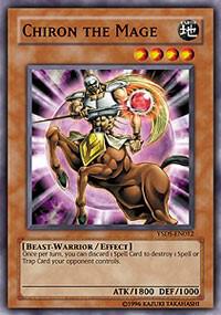 Chiron the Mage - Starter Deck: Syrus Truesdale YuGiOh trading card
