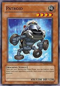 Patroid - Starter Deck: Syrus Truesdale (YSDS) #YSDS-EN013 - Common / Short Print YuGiOh Trading Card