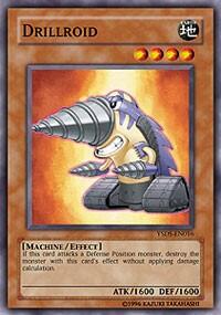 Drillroid - Starter Deck: Syrus Truesdale (YSDS) #YSDS-EN016 - Super Rare YuGiOh Trading Card
