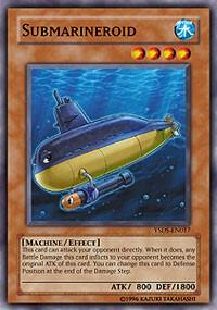 Submarineroid - Starter Deck: Syrus Truesdale YuGiOh trading card