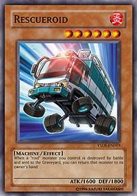 Rescueroid - Starter Deck: Syrus Truesdale YuGiOh trading card