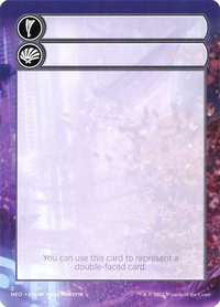 Helper Card - 2/9 - Kamigawa: Neon Dynasty (NEO) #2 - Token Magic: The Gathering Trading Card