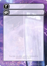 Helper Card - 5/9 - Kamigawa: Neon Dynasty (NEO) #5 - Token Magic: The Gathering Trading Card