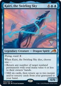 Kairi, the Swirling Sky - Promo Pack: Kamigawa: Neon Dynasty (PPNEO) #60p - Mythic Rare Magic: The Gathering Trading Card