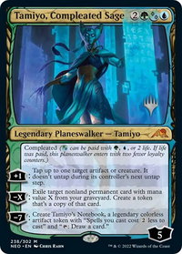 Tamiyo, Compleated Sage - Promo Pack: Kamigawa: Neon Dynasty (PPNEO) #238p - Mythic Magic: The Gathering Trading Card
