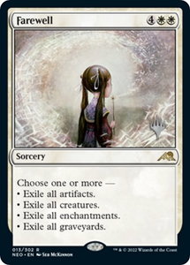 Farewell - Promo Pack: Kamigawa: Neon Dynasty (PPNEO) #13p - Rare Magic: The Gathering Trading Card