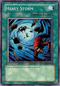 Heavy Storm - Starter Deck: Syrus Truesdale (YSDS) #YSDS-EN024 - Common / Short Print YuGiOh Trading Card