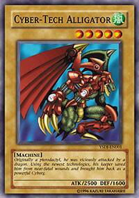 Cyber-Tech Alligator - Starter Deck: Jaden Yuki (YSDJ) #YSDJ-EN001 - Common / Short Print YuGiOh Trading Card