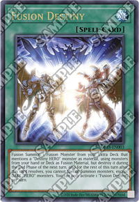 Fusion Destiny (UTR) - OTS Tournament Pack 18 (OP18) #OP18-EN003 - Ultimate Rare YuGiOh Trading Card