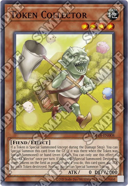 Token Collector trading card from OTS Tournament Pack 18 Token Collector - OTS Tournament Pack 18 YuGiOh trading card