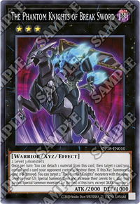 The Phantom Knights of Break Sword - OTS Tournament Pack 18 (OP18) #OP18-EN010 - Super Rare YuGiOh Trading Card