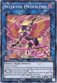 Inzektor Picofalena - OTS Tournament Pack 18 (OP18) #OP18-EN011 - Super Rare YuGiOh Trading Card