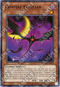 Vampire Familiar - OTS Tournament Pack 18 (OP18) #OP18-EN018 - Common / Short Print YuGiOh Trading Card