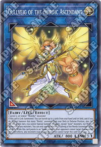 Gullveig of the Nordic Ascendant - OTS Tournament Pack 18 (OP18) #OP18-EN023 - Common / Short Print YuGiOh Trading Card