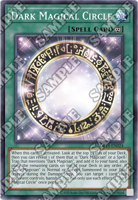 Dark Magical Circle - OTS Tournament Pack 18 YuGiOh trading card