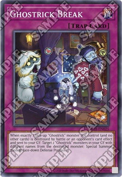Ghostrick Break trading card from OTS Tournament Pack 18 Ghostrick Break - OTS Tournament Pack 18 YuGiOh trading card