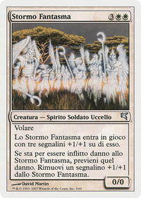 Phantom Flock (Italian) - "Stormo Fantasma" (C3) - Magic Encyclopedia 2005 (Salvat/Hachette) (PSAL) #C3 - Uncommon Magic: The Gathering Trading Card