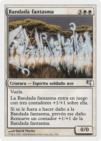 Phantom Flock (Spanish) - "Bandada fantasma" (C3) - Magic Encyclopedia 2005 (Salvat/Hachette) (PSAL) #C3 - Uncommon Magic: The Gathering Trading Card