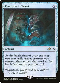 Conjurer's Closet - WPN & Gateway Promos (WPN) #1 - Rare Magic: The Gathering Trading Card