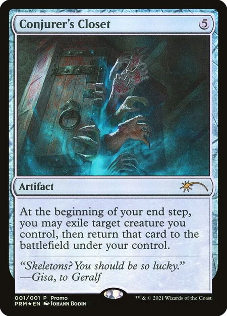 Conjurer's Closet - WPN & Gateway Promos Magic: The Gathering trading card