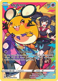 Dedenne - SWSH09: Brilliant Stars Trainer Gallery (SWSH09:TG) #TG07/TG30 - Ultra Rare Pokémon Trading Card