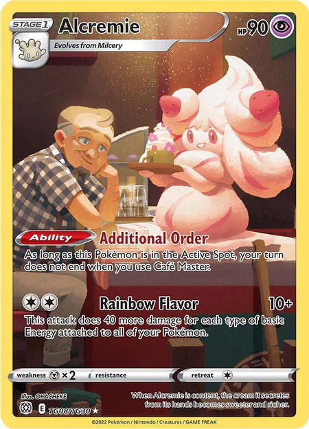 Alcremie - SWSH09: Brilliant Stars Trainer Gallery Pokémon trading card
