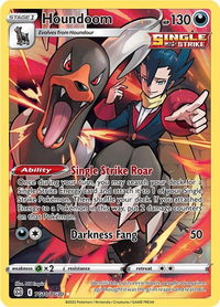 Houndoom - SWSH09: Brilliant Stars Trainer Gallery (SWSH09:TG) #TG10/TG30 - Ultra Rare Pokémon Trading Card